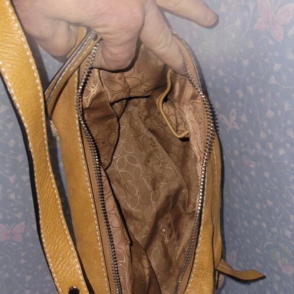 VERY NICE VINTAGE FLORAL PRINT FOSSIL PURSE - Picture 5 of 8